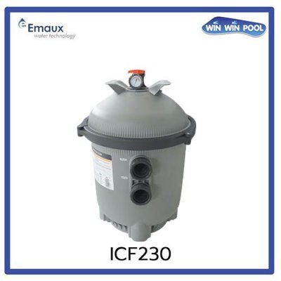 EMAUX Galaxy Multi-Element Cartridge Filter ICF230 เครื่องกรองคาร์ทริดจ์ ความละเอียด 15 ไมครอน Flowrate 19.6 m³/h