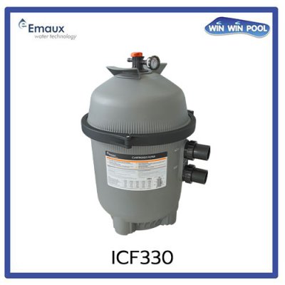 EMAUX Galaxy Multi-Element Cartridge Filter ICF330 เครื่องกรองคาร์ทริดจ์ ความละเอียด 15 ไมครอน Flowrate 28.10 m³/h
