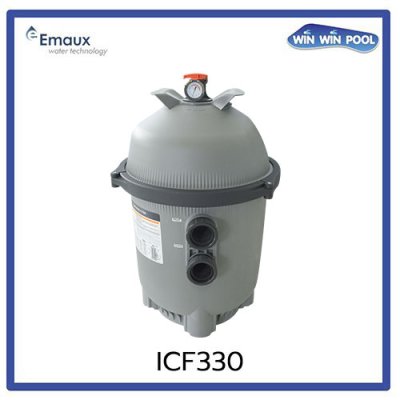 EMAUX Galaxy Multi-Element Cartridge Filter ICF330 เครื่องกรองคาร์ทริดจ์ ความละเอียด 15 ไมครอน Flowrate 28.10 m³/h