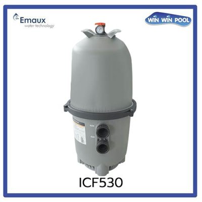 EMAUX Galaxy Multi-Element Cartridge Filter ICF530 เครื่องกรองคาร์ทริดจ์ ความละเอียด 15 ไมครอน Flowrate 34.5 m³/h