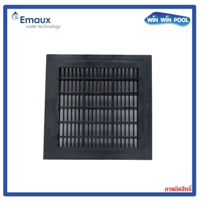 PSF-11-B สะดือสระสี่เหลี่ยม 9"x9" สีดำ FlowRate 200 Gpm.
