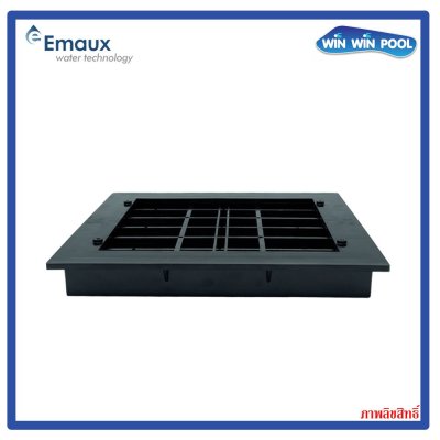 PSF-11-B สะดือสระสี่เหลี่ยม 9"x9" สีดำ FlowRate 200 Gpm.
