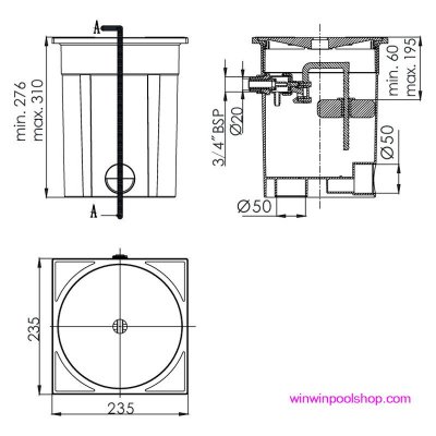 RO-7 Emaux Water Level Regulator