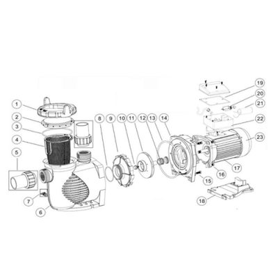 Diffuser for SPH Pump Parts No. 9