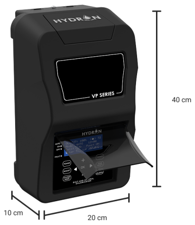 เครื่องผลิตคลอรีนจากเกลือ Hydron VP Series With Cell Chlorine Output 55 g/h.