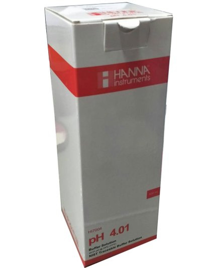 Hanna 4.01 pH Buffer Solution สำหรับ PH Meters - 500 มิลลิลิตร