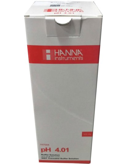 Hanna 4.01 pH Buffer Solution สำหรับ PH Meters - 500 มิลลิลิตร