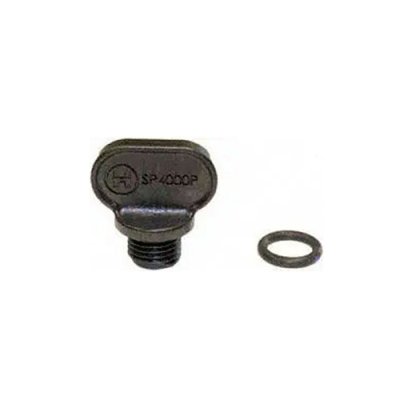 จุดอุดเสื้อปั๊ม [Drain Plug] 1/4" พร้อม โอริง  Super & Super II Pump