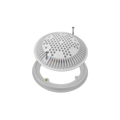 เมนเดรน สะคือสระว่ายน้ำ Safery แบบกลม ขนาด 8" (เทาเข้ม) -Pack 2 Pcs  HAYWARD