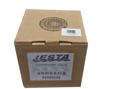 ไฟ Halogen 75W/12V ขอบสแตนเลสแบบฝังเบ้า