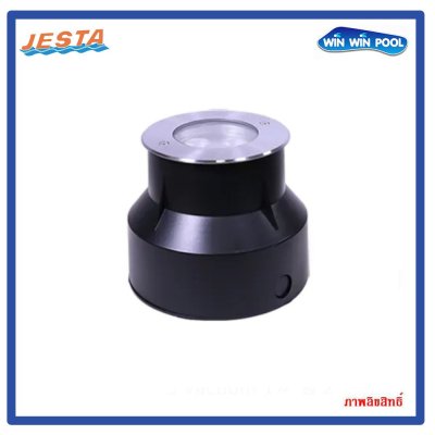 ไฟใต้น้ำ LED 9w/12V/DC แสงขาว  JESTA แบบฝังเบ้า