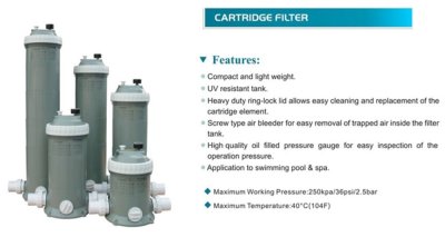KFC Cartridge Filter