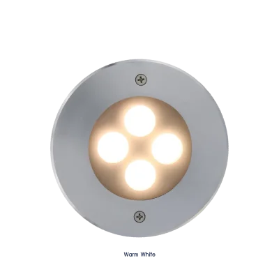 ไฟ 9W/12V/DC RGB (3 in 1)  ขอบสแตนเลส  Jesta