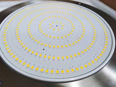 ไฟ LED slim 8W/12V/DC/ สี วอร์มไวท์