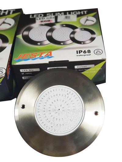 ไฟ LED slim 8W/12V/DC/Color -ฟ้า