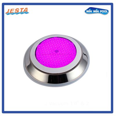 ไฟใต้น้ำ LED 24W/12V.DC แสงสี RGB  ขอบสแตนเลส JESTA