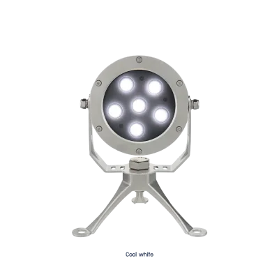 LED FT18 Fountain Light 18W /12V /Dc/4 M Cable with 2 Cores/single Color - Cool White