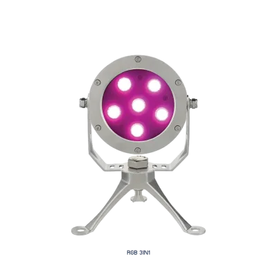 LED FT18 Fountain Light 18W/12V/DC RGB(3 in 1)
