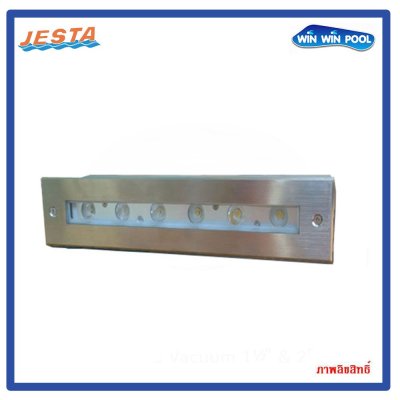 ไฟใต้น้ำ HUW33  LED 18w/12v แสง Warm white สำหรับ สระคอนกรีต