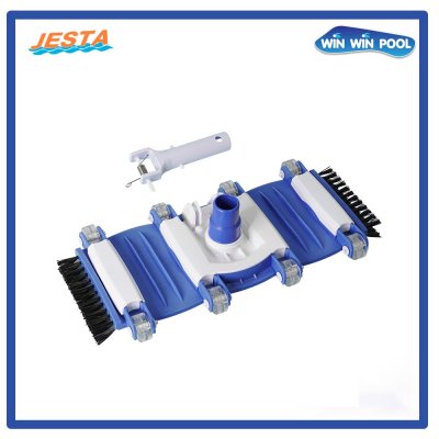 ล้อดูดตะกอน Vacuum Head with Swivel and Brush - ล้อดูดตะกอน 14" พร้อมแปรงด้านข้าง Jesta