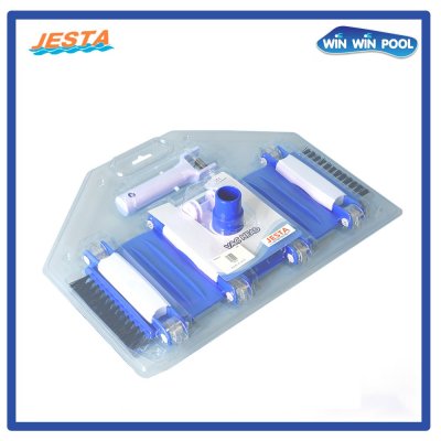 ล้อดูดตะกอน Vacuum Head with Swivel and Brush - ล้อดูดตะกอน 14" พร้อมแปรงด้านข้าง Jesta