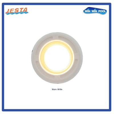 ไฟ halogen 50W/12V. ขอบ ABS สีขาว  Jesta