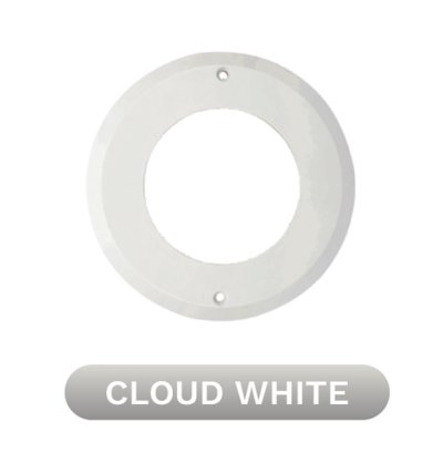 กรอบโคมสี CLOUD WHITE  ใช้คู่กับดวงไฟรุ่น PSN  6w เส้นผ่านศูนย์กลาง 110มม  วัสดุ ABS