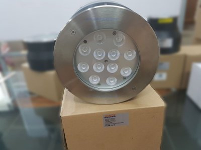 ไฟ 36W/12V/DC แสงขาว ขอบสแตนเลส  Jesta