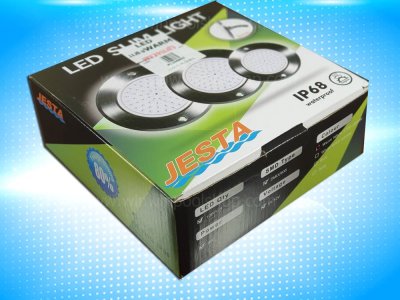 ไฟ LED slim 8W/12V/DC/Color -ฟ้า