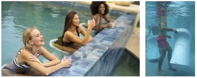 In-Pool Furniture Model Signature Barstool