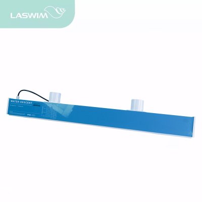 ม่านน้ำตก Water Descent length 1200mm/lip 25mm/1.5inch/with 17w LED light, 1.2m cable