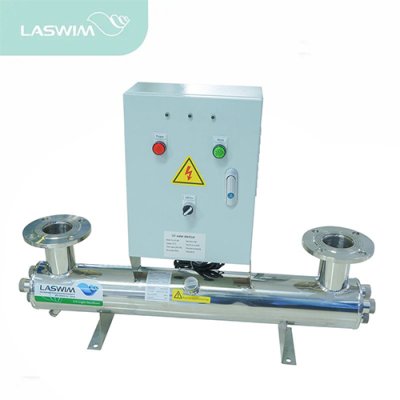 Laswim UVC-24W เครื่องฆ่าเชื้อโรคด้วยแสงอุลตร้าไวโอเลตในสระว่ายน้ำ ลดการใช้คลอรีนและสารเคมีได้ 60-70% เพื่อสุขภาพที่ดกว่า