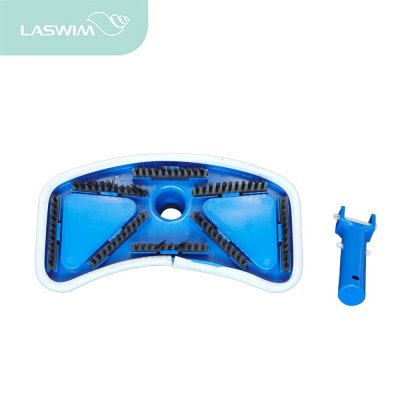 Deluxe liner Vac. Head with bumper(cast iron weighted) Laswim