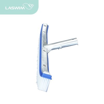 แปรงไนล่อน 18"/45cm ด้ามอลูมิเนียม 18"/45cm Deluxe wall brush with aluminum back Laswim