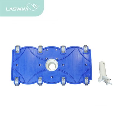 Flexible Vacuum Head with pressure release and EZ-Clip Laswim 14"