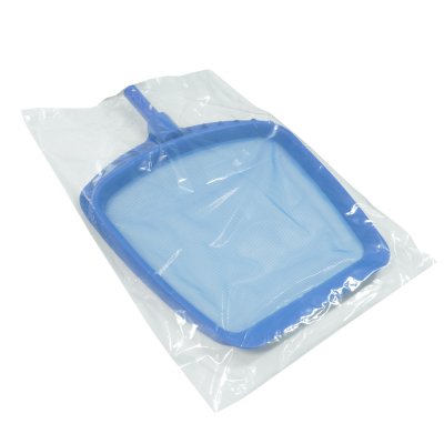 กระชอนตักขยะ Heavy duty plastic leaf rake with long wearing  mesh laswim