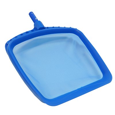 Heavy duty plastic leaf rake with long wearing  mesh laswim