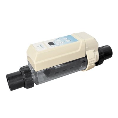 เครื่องผลิตคลอรีนเกลือ EC20  series salt chlorinator:  20 g/hr For Pool  ≤ 85 คิว(m³) (Old Model)**เป็นสินค้าใหม่ที่เอาอะไหล่มาประกอบ ไม่มีกล่อง***