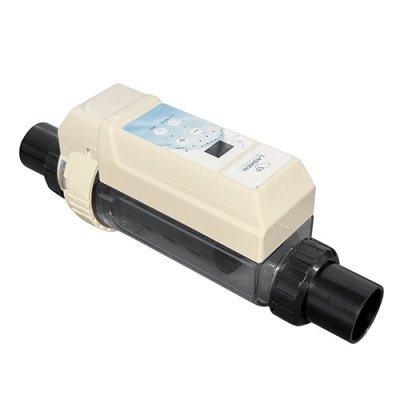 เครื่องผลิตคลอรีนเกลือ EC20  series salt chlorinator:  20 g/hr For Pool  ≤ 85 คิว(m³) (Old Model)**เป็นสินค้าใหม่ที่เอาอะไหล่มาประกอบ ไม่มีกล่อง***