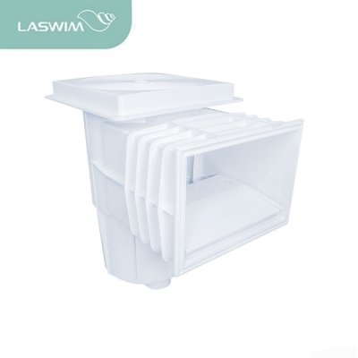 สกิมเมอร์ Standard laswim สำหรับสระคอนกรีต( Wall skimmer for concrete pool)