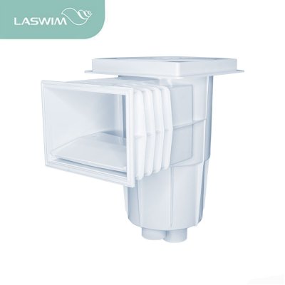 สกิมเมอร์ Standard laswim สำหรับสระคอนกรีต( Wall skimmer for concrete pool)