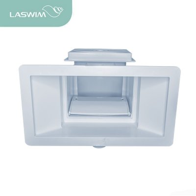 สกิมเมอร์ Wide-mouth Laswim สำหรับสระคอนกรีต (Wide-mouth skimmer for concrete pool)