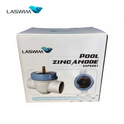 Anode Zinc แอโนดสังกะสีป้องกันสนิมสำหรับสระว่ายน้ำ รุ่น SPA5001-A  Zinc sacrificial anode: 2" Laswim (Zinc Anode for Pool Anti-Corrosion)