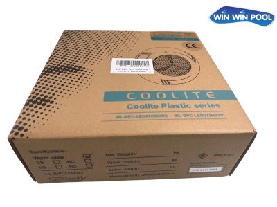 ไฟ Flat Plastic flat LED underwater light with 36 pieces LEDs,12W/12V, White colour