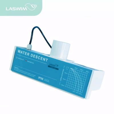 ม่านน้ำตก Water Descent length 300mm/lip 25mm/1.5inch/with 4w LED light, 0.3m cable