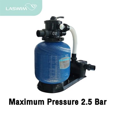 ชุดปั๊ม+พร้อมถังกรองทราย WL-GB400  16" Sand Filter + KP 0.5 HP Pump