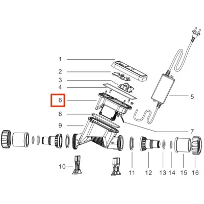 board chlorine generator motherboard   for  MS/SR chlorinator