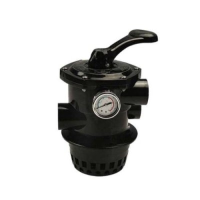 มัลติพร็อตวาล์ว 6 Way 2.5" Valve (Blk) w/ union,SG & PG