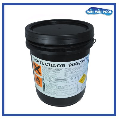 คลอรีนก้อน 90% PoolChlor TCCA90T 20 กก