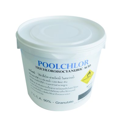 คลอรีนเกล็ด 90%TCCA90G 5 กก Poolchlor